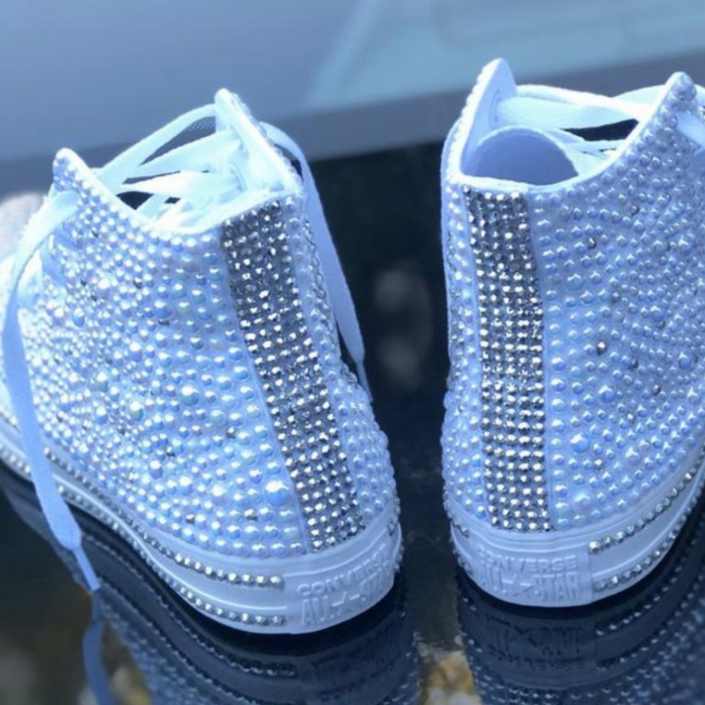 Custom Bling Converse - Picture 2 of 4